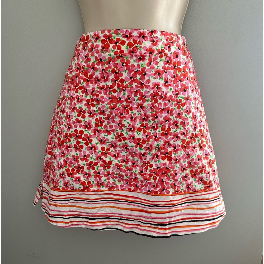 Lady Hagen Red and Pink Skorts Floral Delight